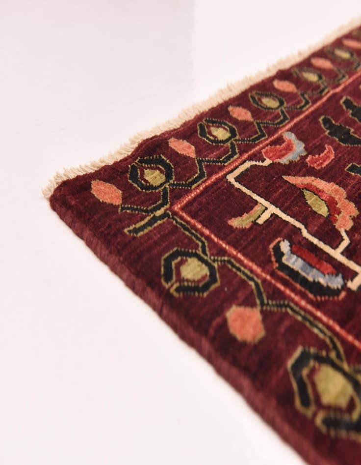 Detail image of  9' 1 x 12' 2  Hand Knotted Ariana Ziegler Oriental Rug