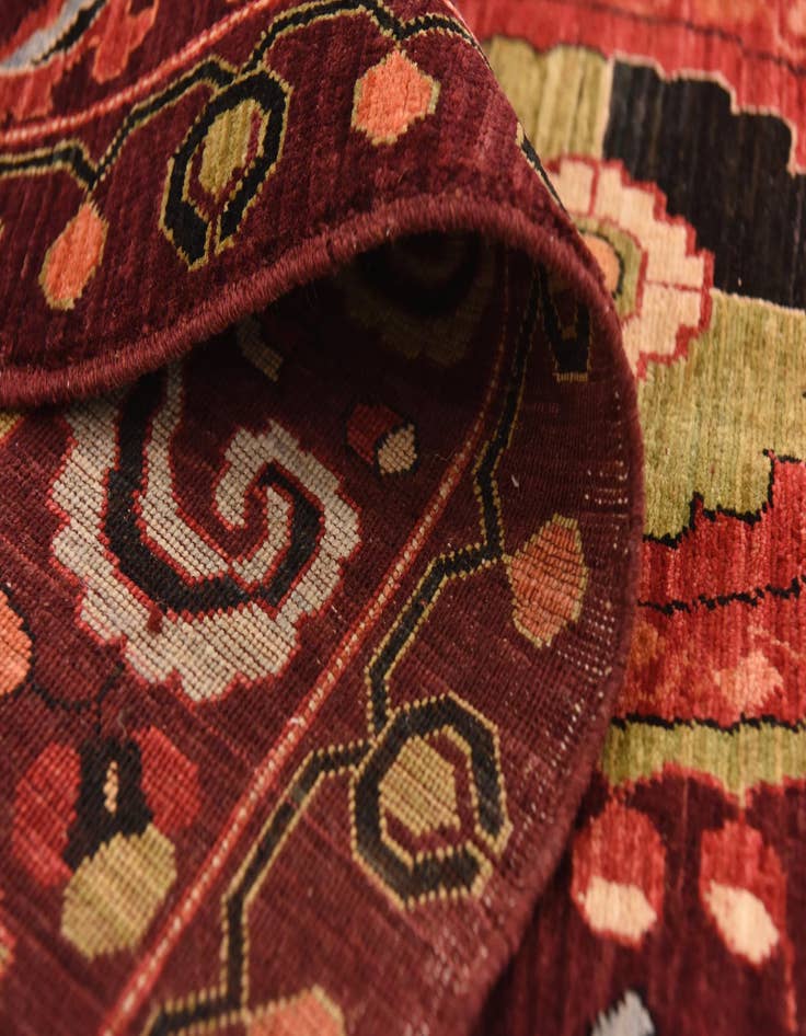 Detail image of  9' 1 x 12' 2  Hand Knotted Ariana Ziegler Oriental Rug