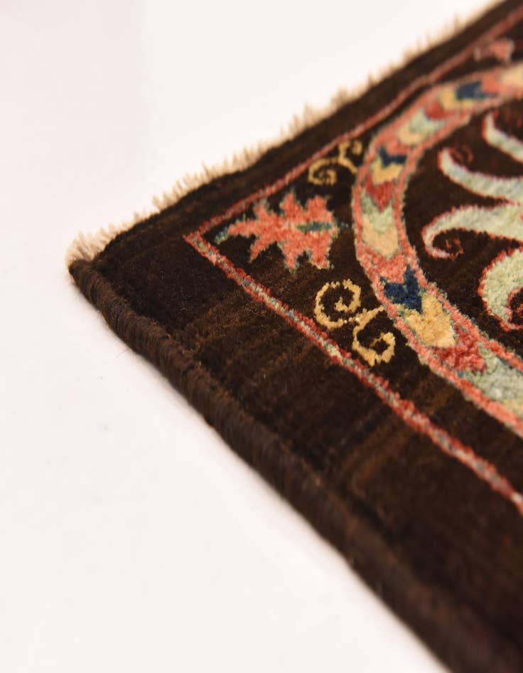 Detail image of  6' 2 x 8' 1  Hand Knotted Ariana Ziegler Oriental Rug