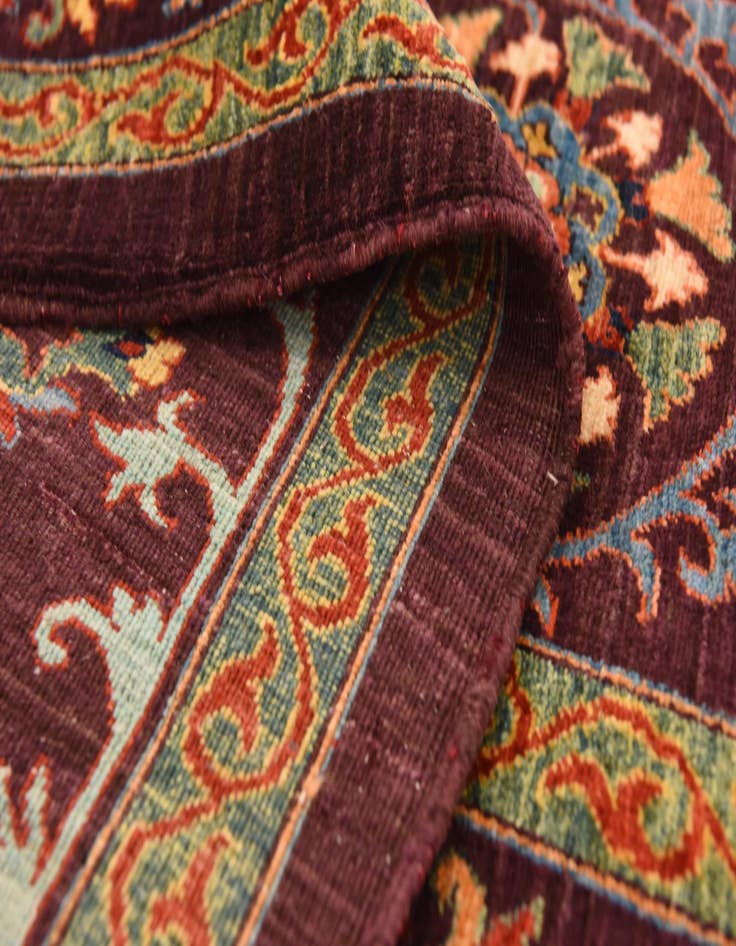 Detail image of  6' 3 x 8' 2  Hand Knotted Ariana Ziegler Oriental Rug