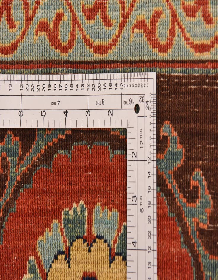 Detail image of  6' 2 x 8' 2  Hand Knotted Ariana Ziegler Oriental Rug