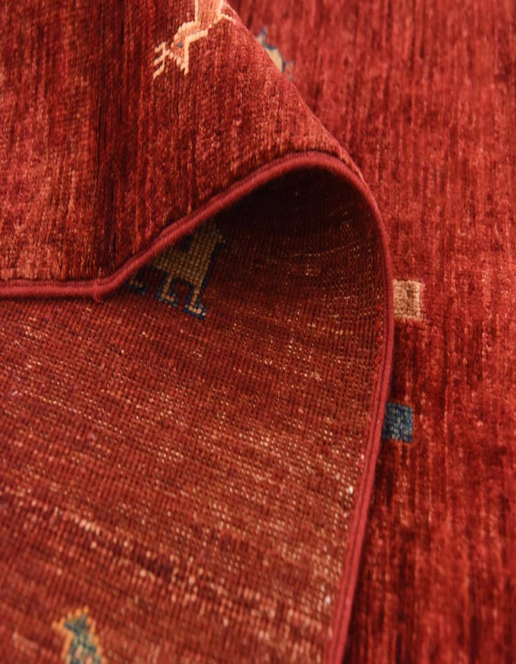 Detail image of  7' x 9' 6  Hand Knotted Ariana Ziegler Rug