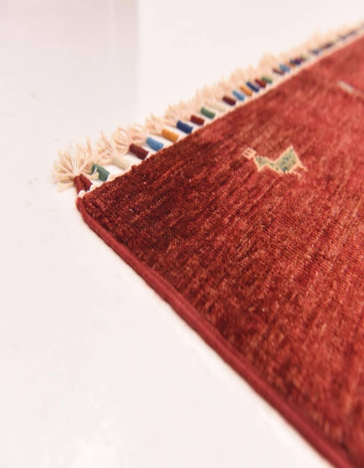 Detail image of  7' x 9' 6  Hand Knotted Ariana Ziegler Rug