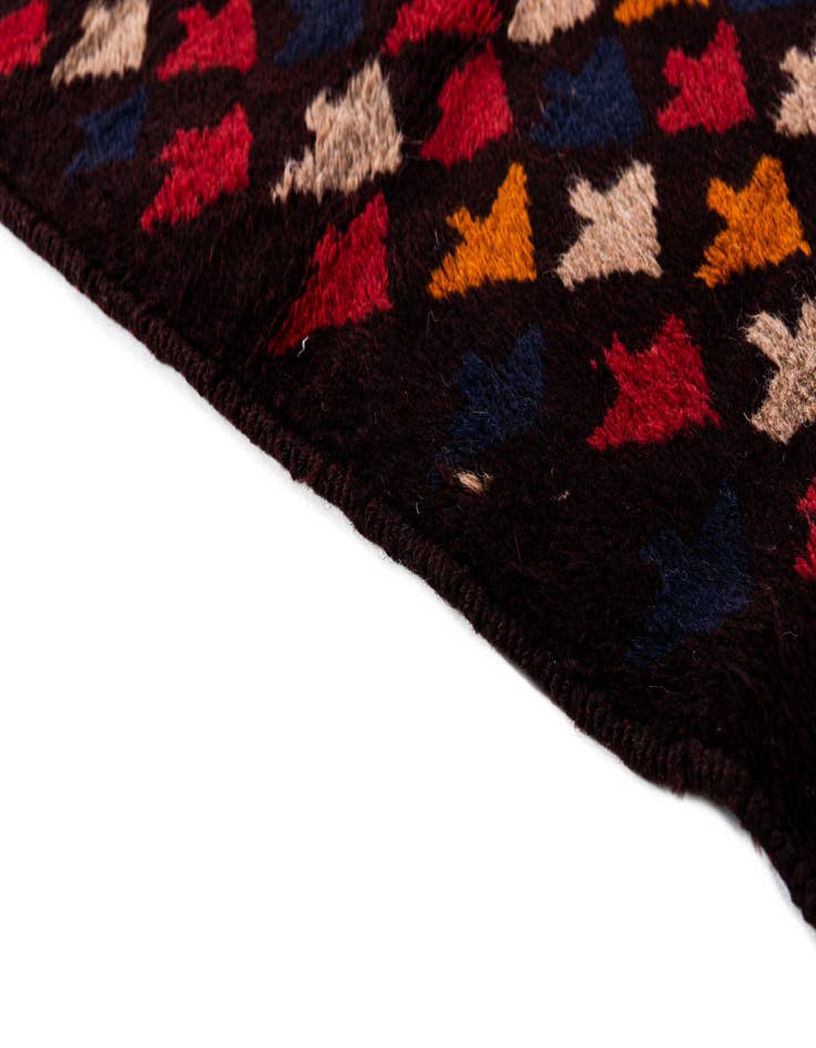 Detail image of  2' 9 x 4' 7  Hand Knotted Balouch Persian Wool Rug