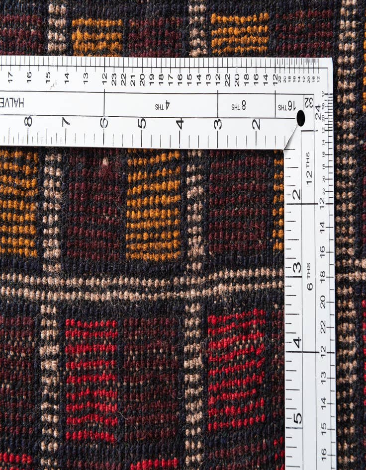 Detail image of  3' x 4' 3  Hand Knotted Balouch Persian Wool Rug