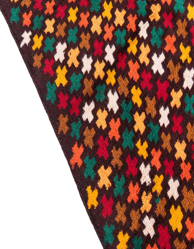 Detail image of  3' 9 x 6' 1  Hand Knotted Balouch Wool Rug