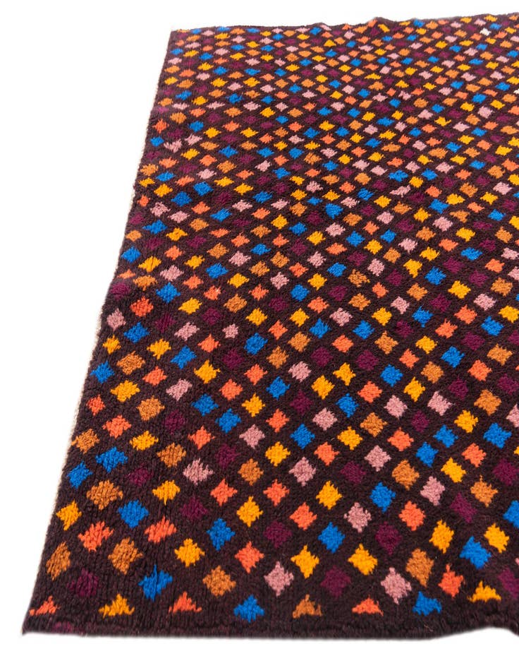 Detail image of  3' 10 x 6' 2  Hand Knotted Balouch Wool Rug