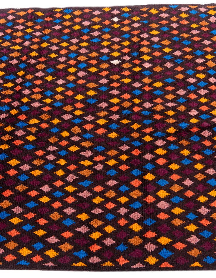 Detail image of  3' 10 x 6' 2  Hand Knotted Balouch Wool Rug