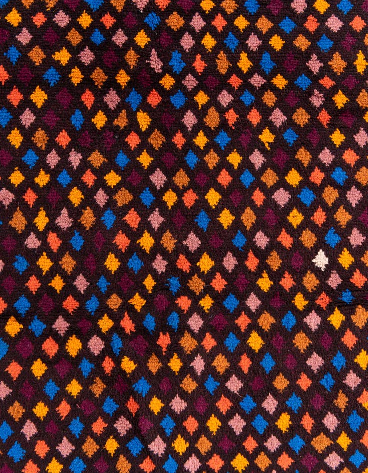 Detail image of  3' 10 x 6' 2  Hand Knotted Balouch Wool Rug