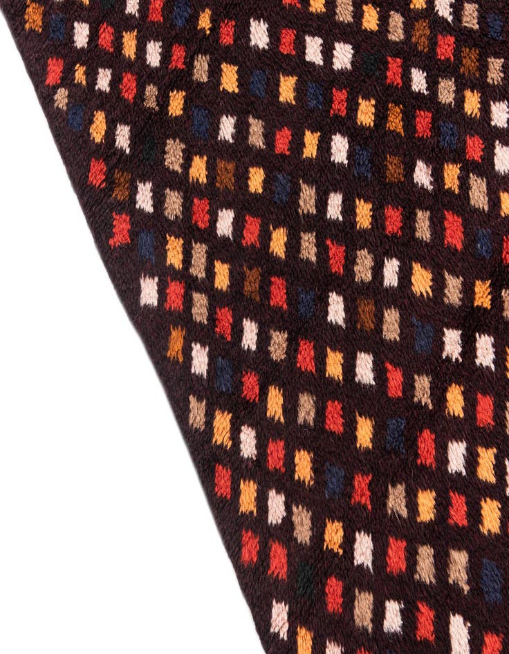 Detail image of  3' 9 x 6' 1  Hand Knotted Balouch Wool Rug