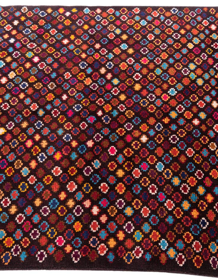 Detail image of  3' 9 x 6'  Hand Knotted Balouch Wool Rug