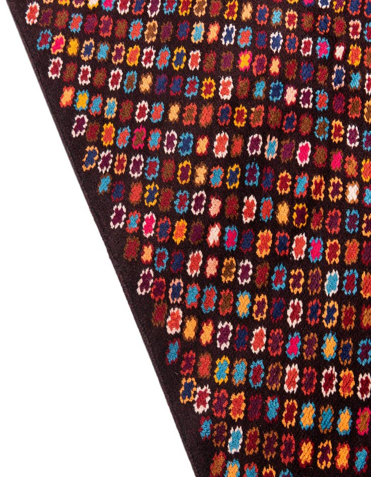 Detail image of  3' 9 x 6'  Hand Knotted Balouch Wool Rug