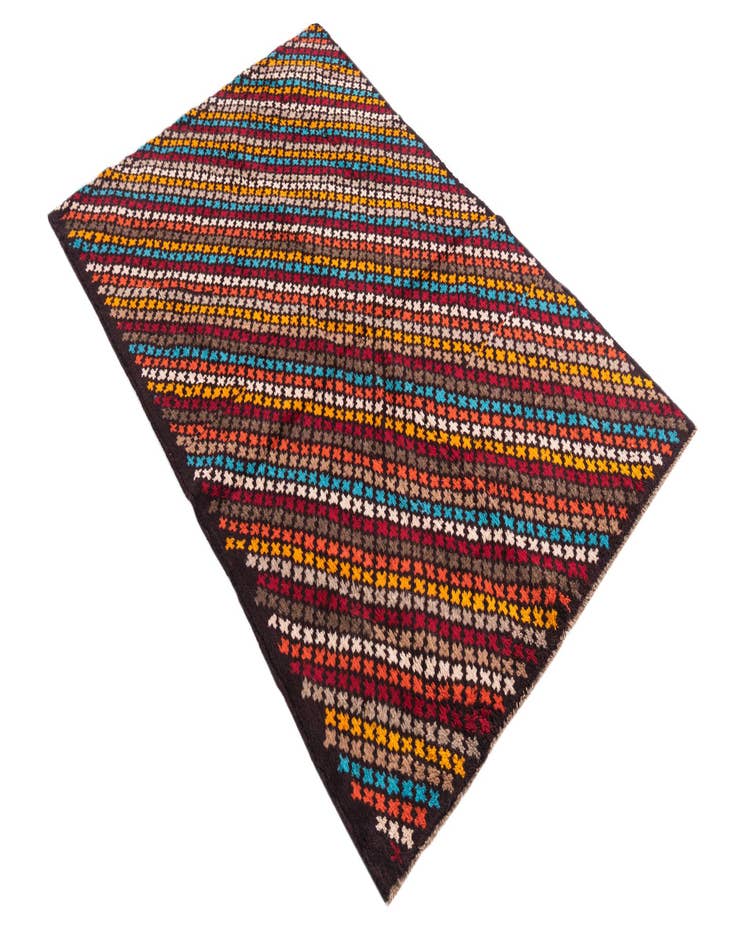 Detail image of  3' x 6'  Hand Knotted Balouch Wool Rug