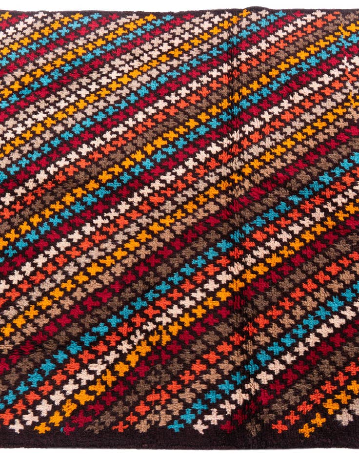 Detail image of  3' x 6'  Hand Knotted Balouch Wool Rug