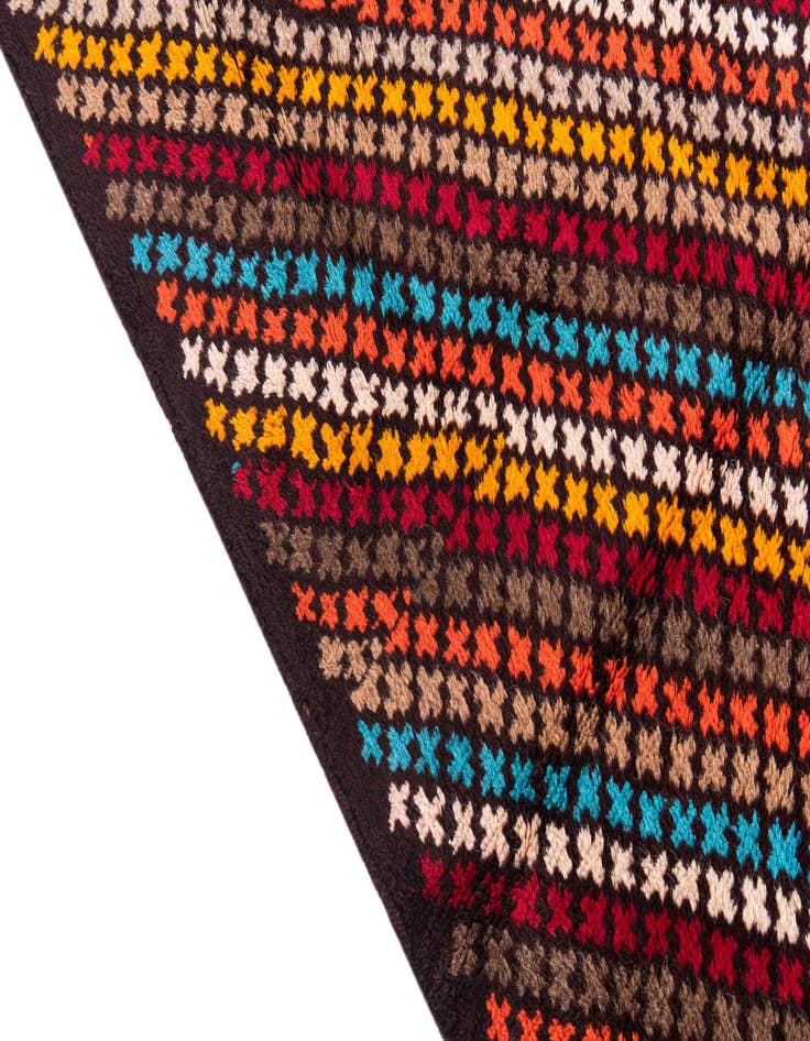 Detail image of  3' x 6'  Hand Knotted Balouch Wool Rug