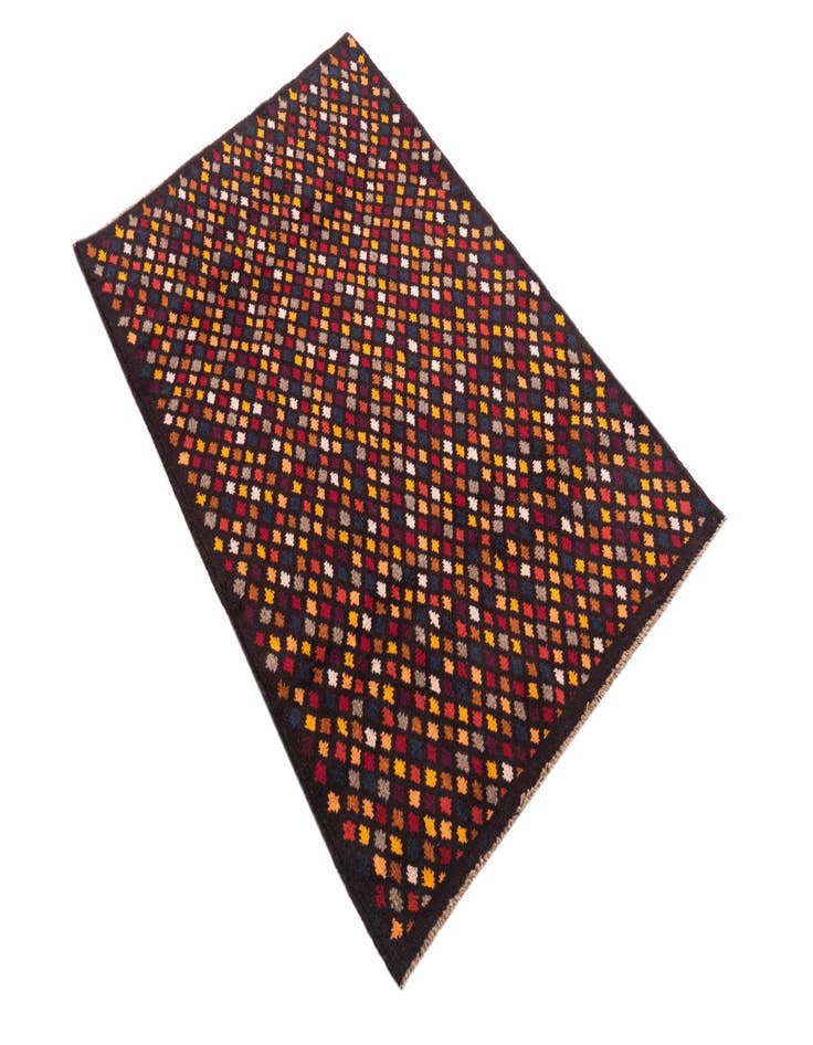 Detail image of  2' 10 x 4' 4  Hand Knotted Balouch Wool Rug