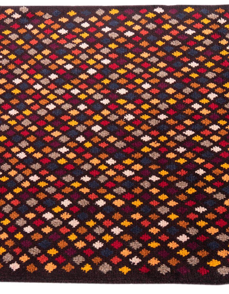 Detail image of  2' 10 x 4' 4  Hand Knotted Balouch Wool Rug