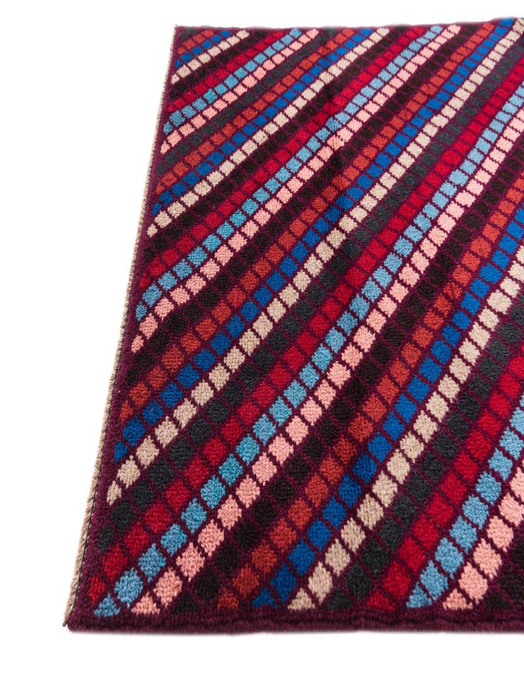 Detail image of  3' x 4' 7  Hand Knotted Balouch Wool Rug