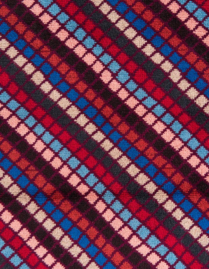 Detail image of  3' x 4' 7  Hand Knotted Balouch Wool Rug