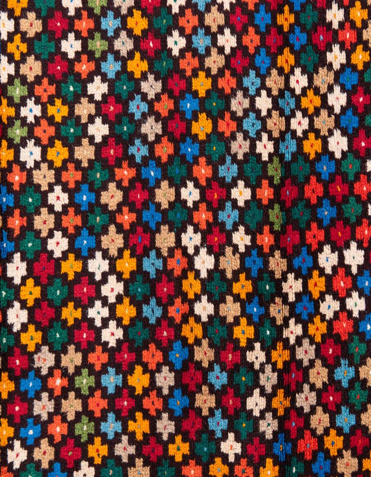 Detail image of  3' x 4' 6  Hand Knotted Balouch Wool Rug