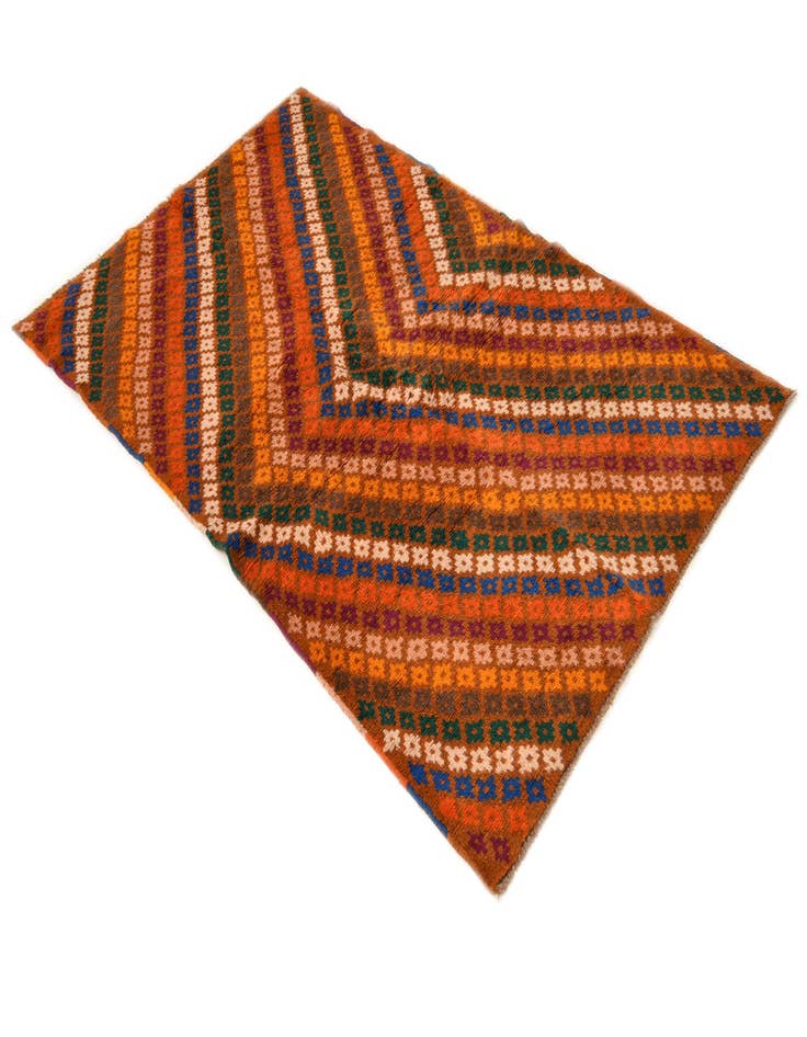 Detail image of  3' 9 x 6'  Hand Knotted Balouch Wool Rug