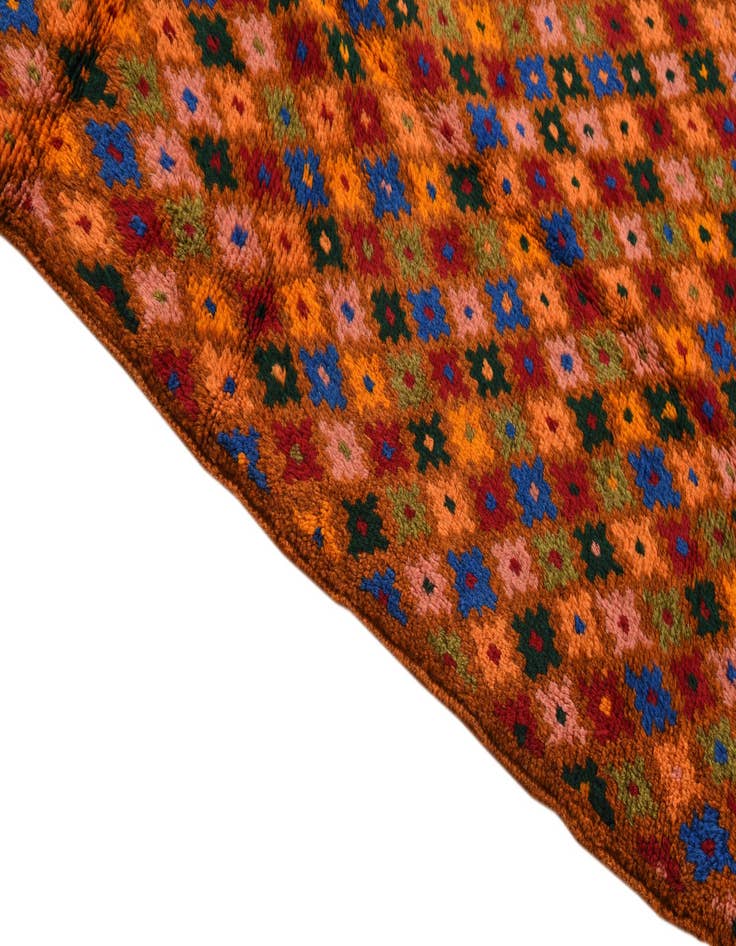 Detail image of  3' 9 x 5' 8  Hand Knotted Balouch Wool Rug