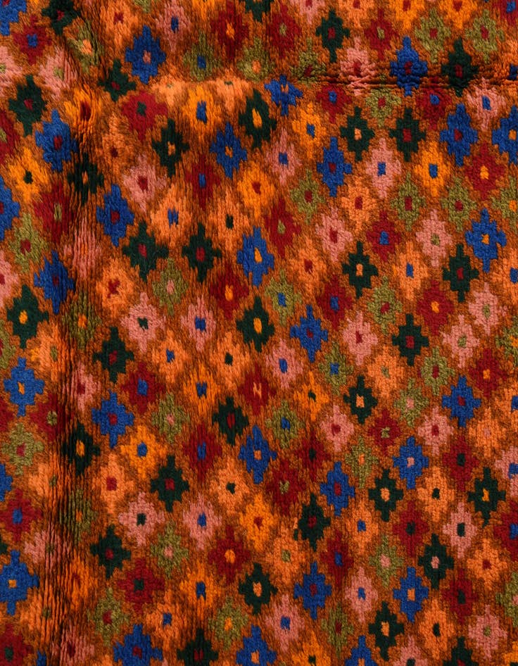 Detail image of  3' 9 x 5' 8  Hand Knotted Balouch Wool Rug