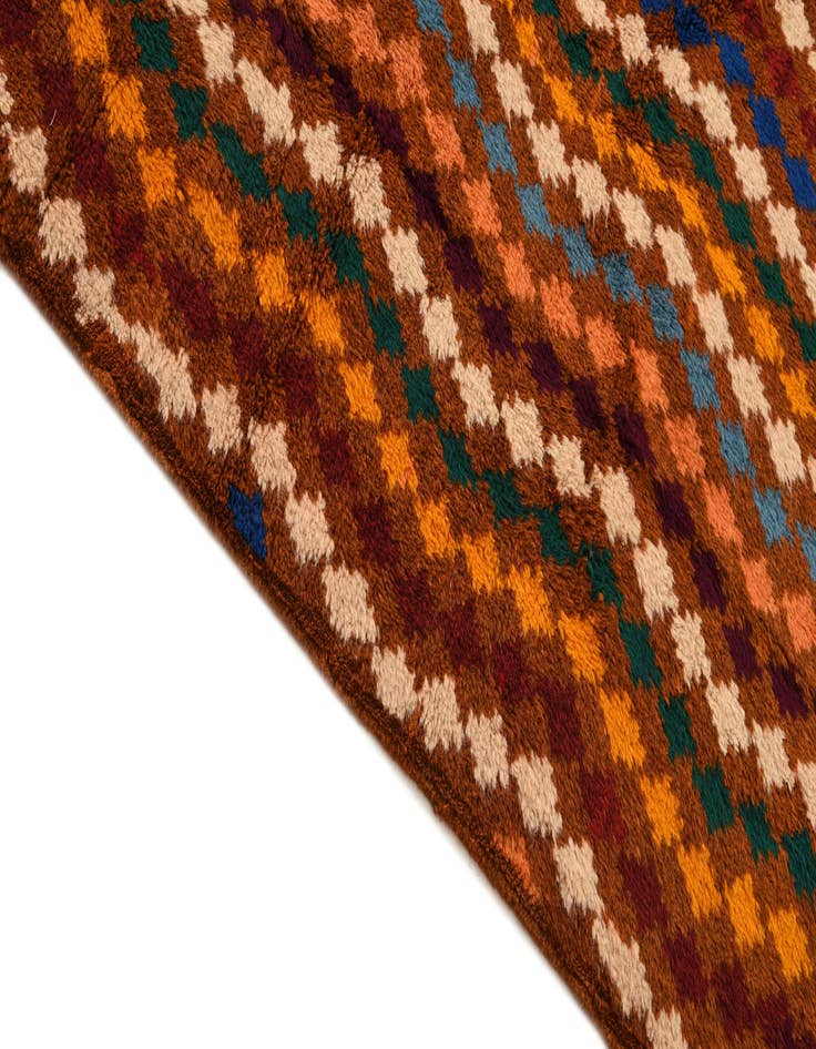 Detail image of 6' 10 x 8' 10 Hand Knotted Balouch Wool Rug