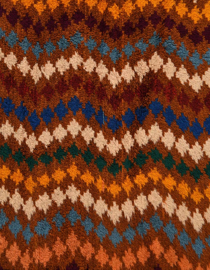 Detail image of 6' 10 x 8' 10 Hand Knotted Balouch Wool Rug