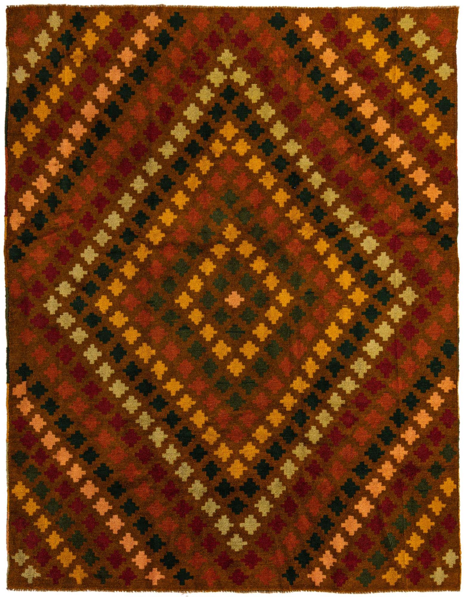 Primary image  6' 6 x 8' 4  Hand Knotted Balouch Wool Rug