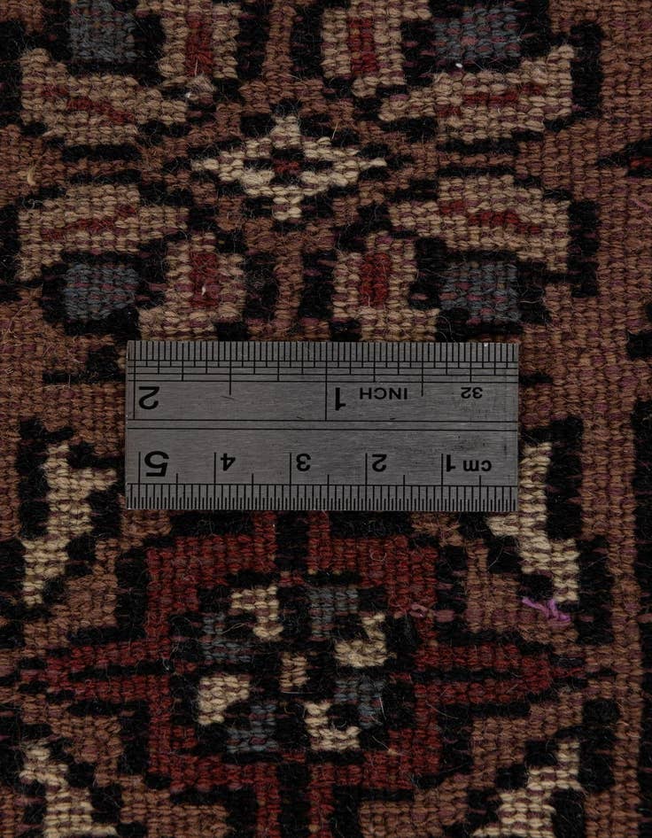 Detail image of  6' x 9'  Hand Knotted Bokhara Oriental Wool Rug