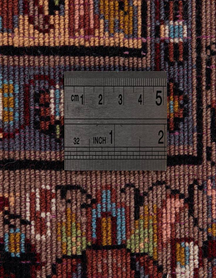 Detail image of  2' 11 x 5' 1  Hand Knotted Bokhara Wool Rug