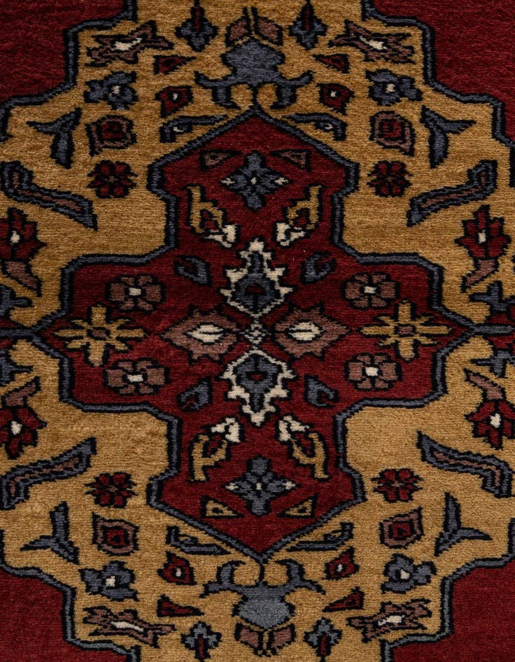 Detail image of  5' 4 x 8' 7  Hand Knotted Bokhara Oriental Wool Rug