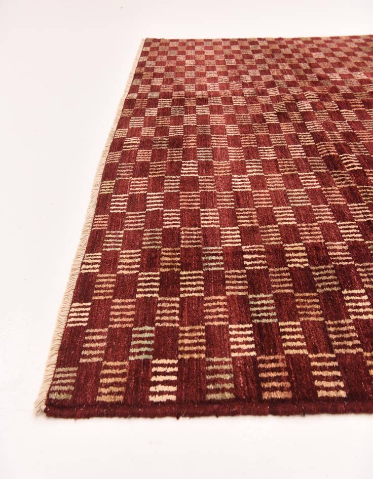 Detail image of  6' 8 x 9' 5  Hand Knotted Darya Rug