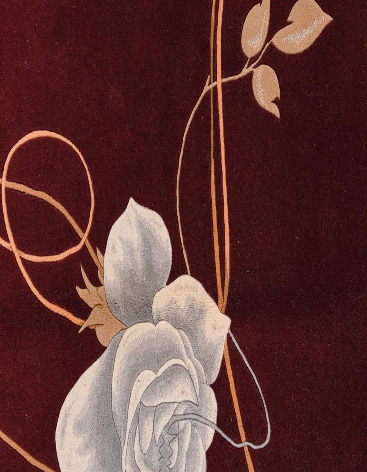 Detail image of  3' 11 x 5' 11  Hand Knotted Darya Rug