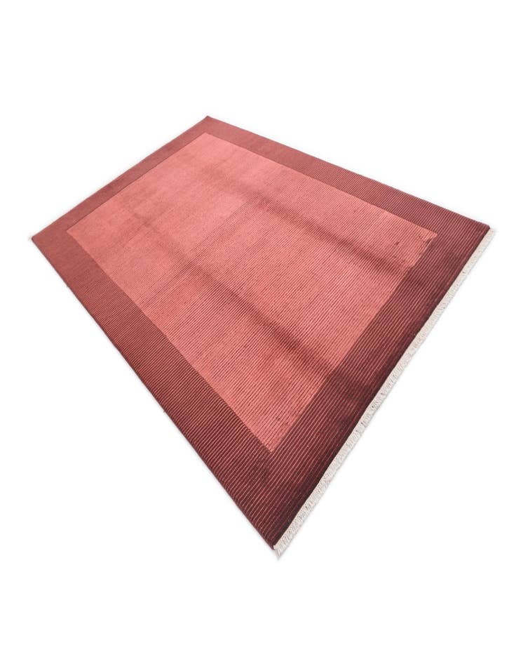 Detail image of  6' 7 x 10' 2  Hand Knotted Darya Wool Rug