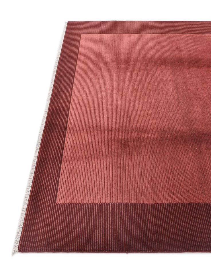 Detail image of  6' 7 x 10' 2  Hand Knotted Darya Wool Rug