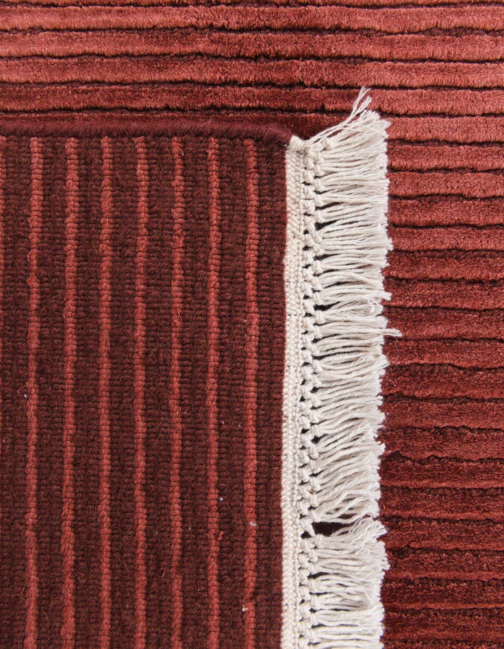 Detail image of  6' 7 x 10' 2  Hand Knotted Darya Wool Rug