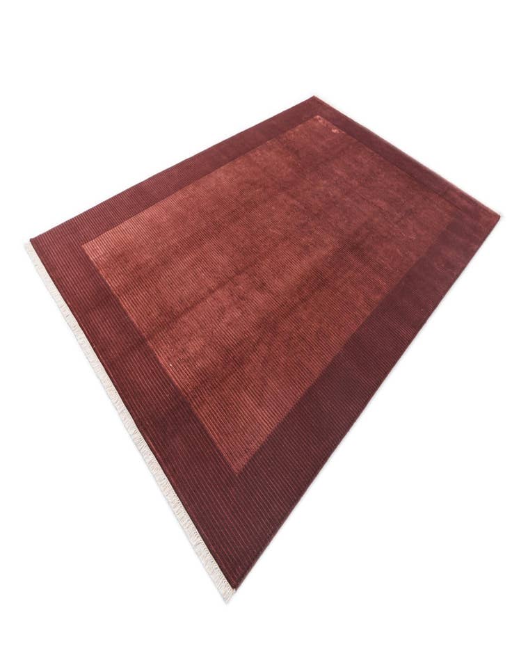 Detail image of  6' 6 x 9' 10  Hand Knotted Darya Wool Rug