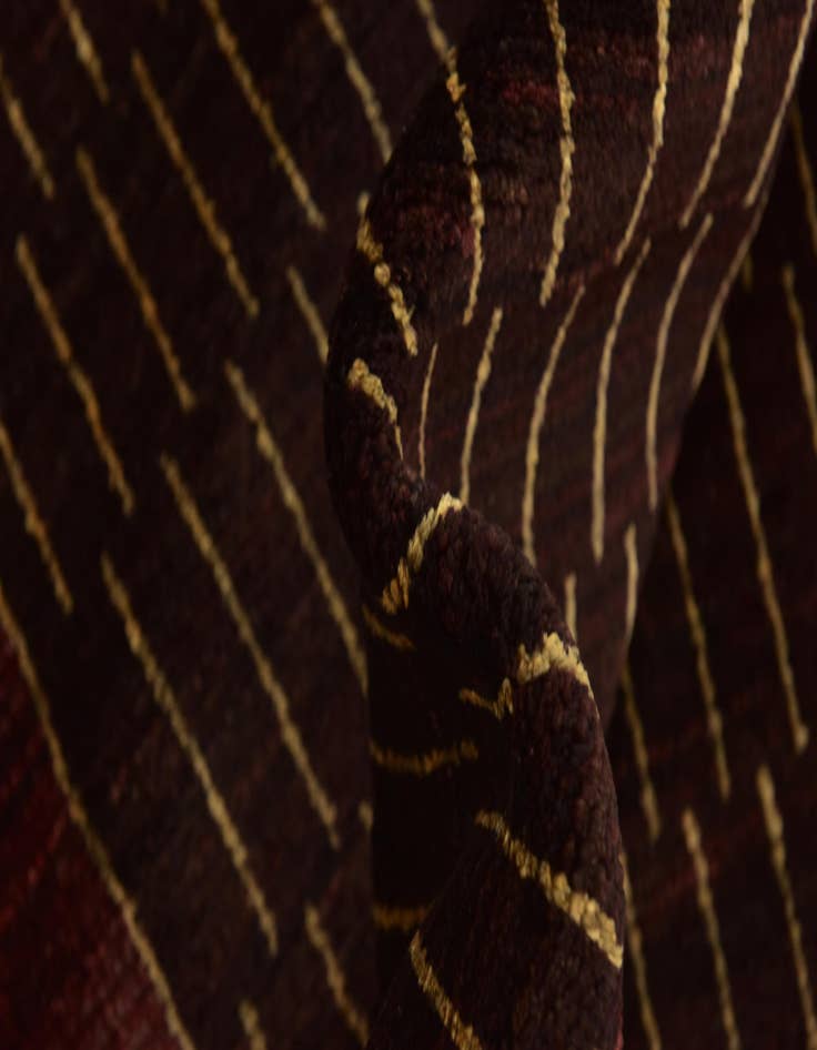 Detail image of  6' 4 x 9' 3  Hand Knotted Kashkuli Gabbeh Wool Rug