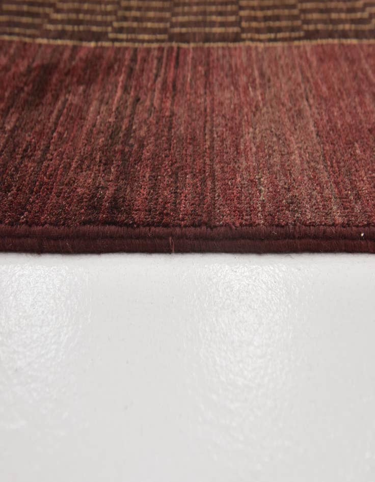 Detail image of  6' 4 x 9' 3  Hand Knotted Kashkuli Gabbeh Wool Rug