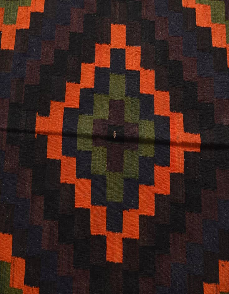 Detail image of  10' x 15' 9  Hand Woven Kilim Afghan Wool Rug