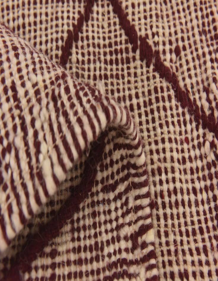 Detail image of  3' 9 x 6' 10  Hand Knotted Moroccan Wool Rug