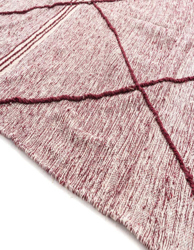 Detail image of  6' x 9' 8  Hand Knotted Moroccan Wool Rug