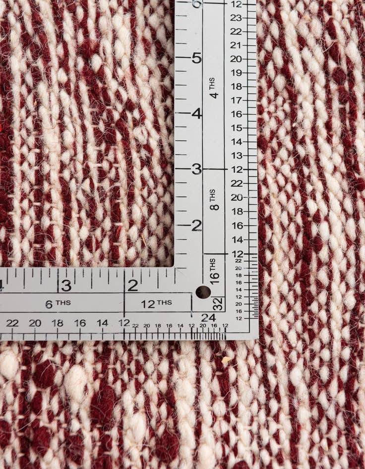 Detail image of  6' 6 x 10'  Hand Knotted Moroccan Wool Rug