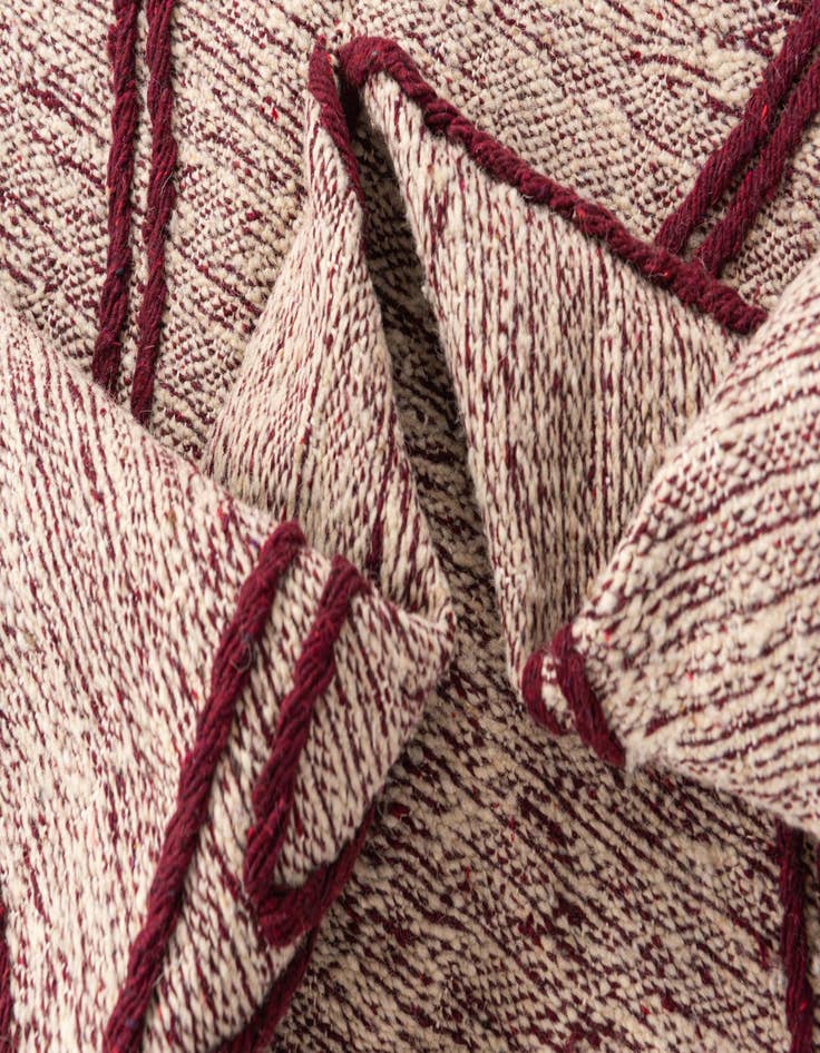 Detail image of  6' 5 x 9' 8  Hand Knotted Moroccan Wool Rug