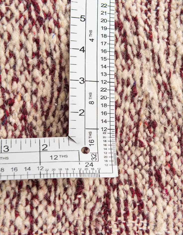 Detail image of  6' 5 x 9' 8  Hand Knotted Moroccan Wool Rug