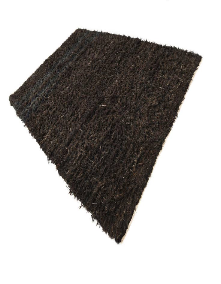 Detail image of  7' 1 x 10' 10  Hand Knotted Moroccan Wool Rug