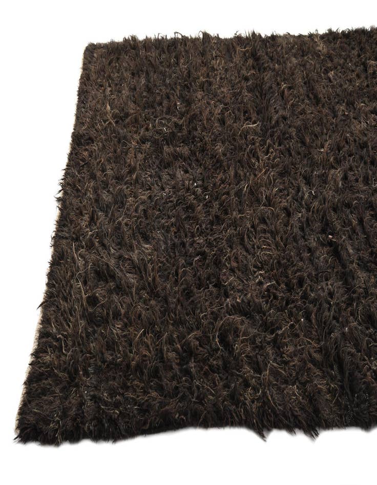 Detail image of  7' 1 x 10' 10  Hand Knotted Moroccan Wool Rug