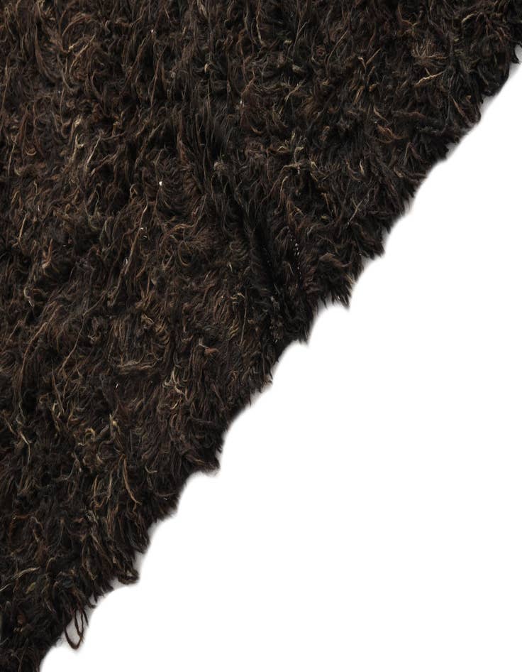 Detail image of  7' 1 x 10' 10  Hand Knotted Moroccan Wool Rug